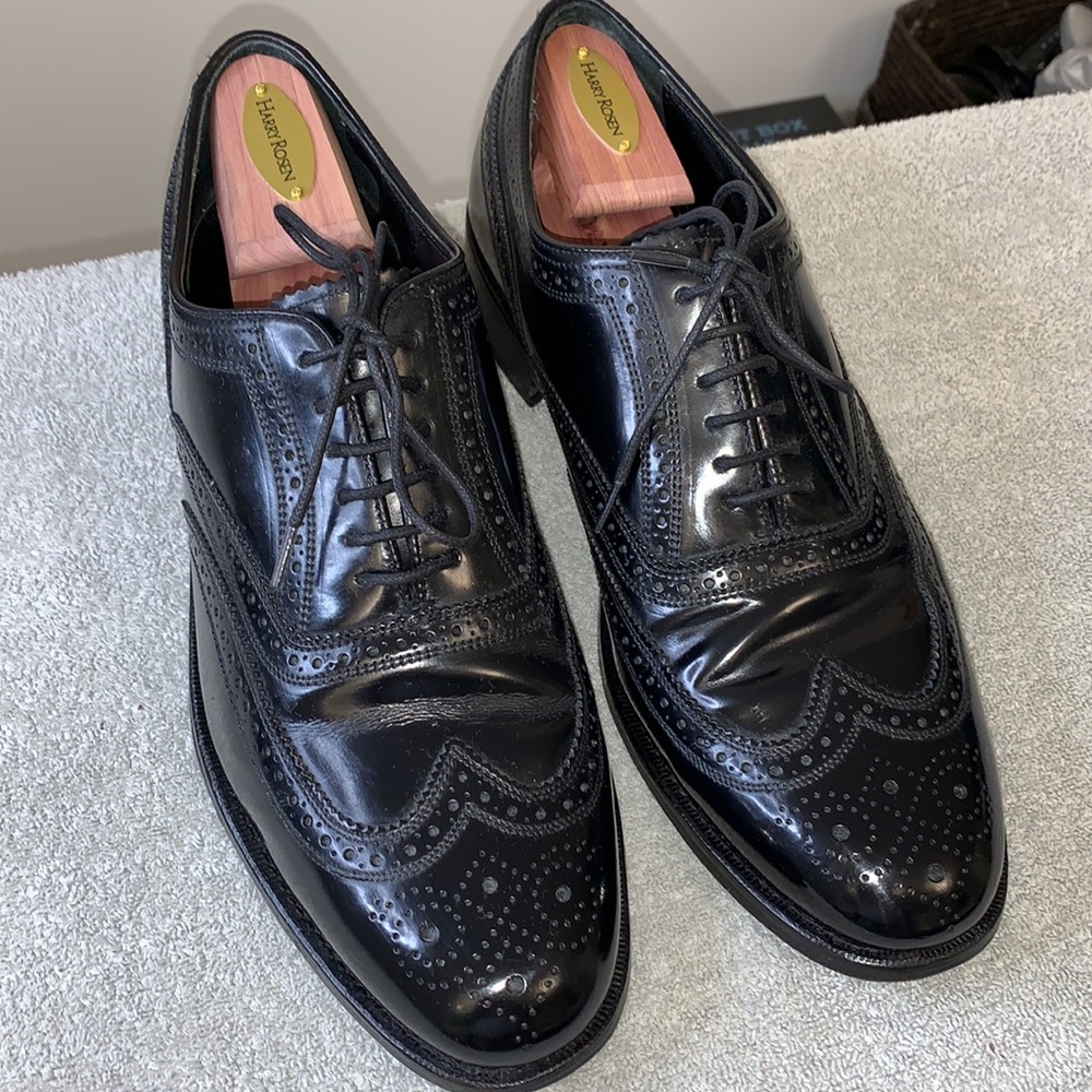 Florsheim Mens Dress Oxfords Wingtips Size 9EEE.